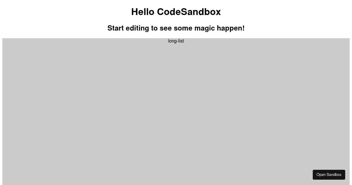 null - Codesandbox