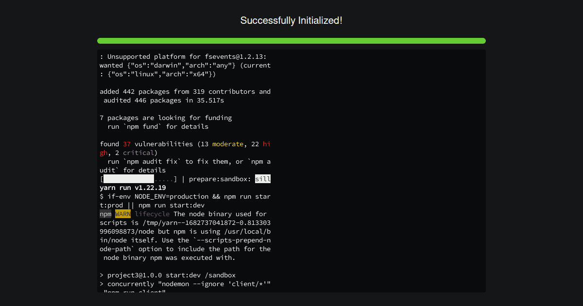 project3 - Codesandbox
