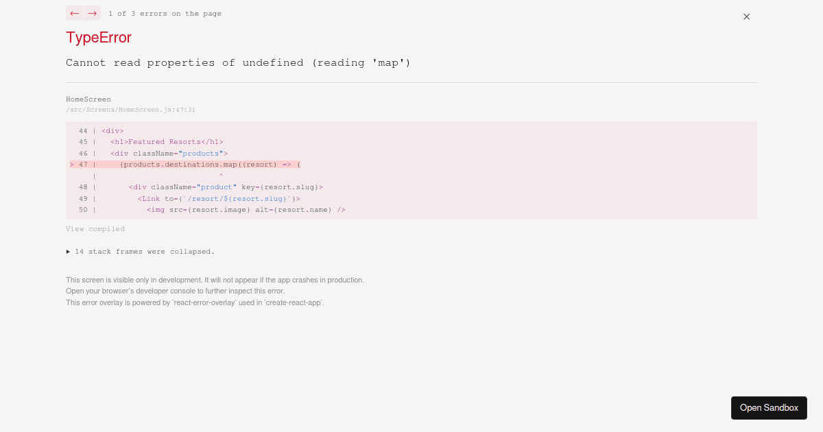 Front End (forked) - Codesandbox
