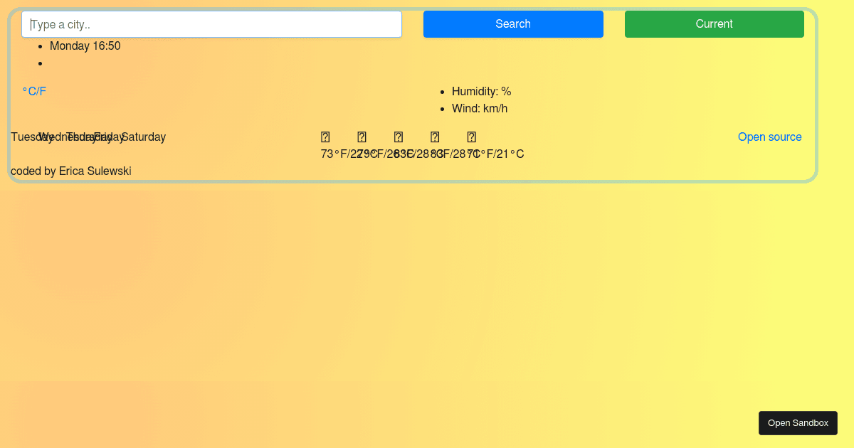shecodes-plus-project - Codesandbox