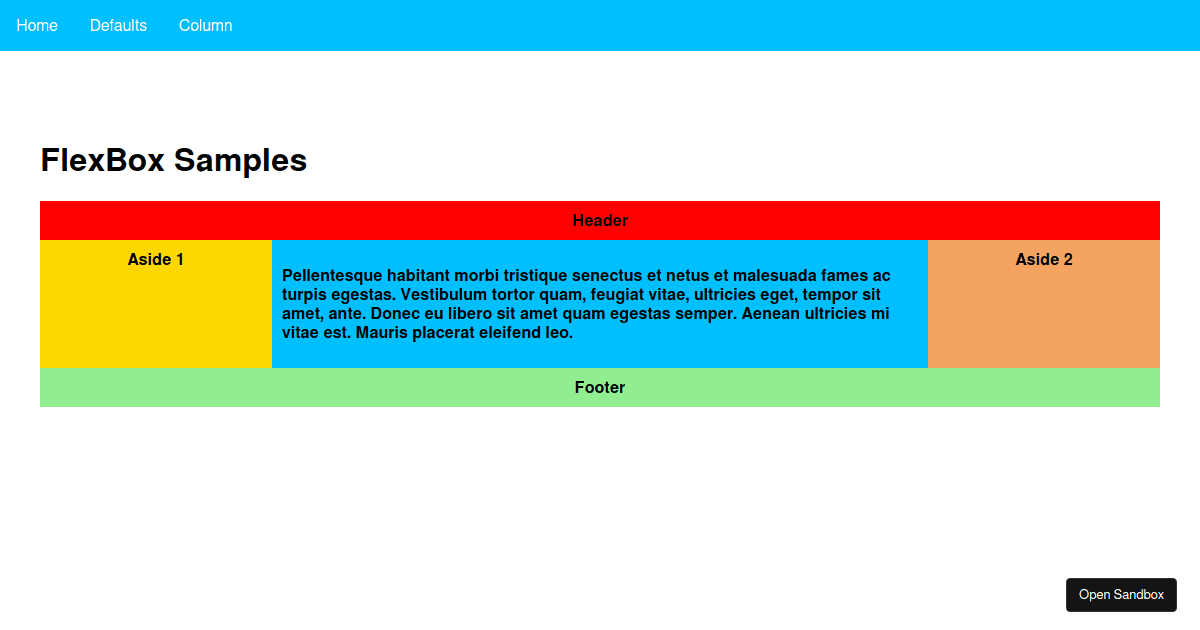 static - Codesandbox