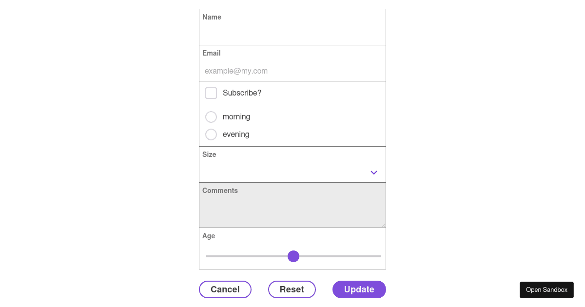 Grommet + TS + TextInput type (forked) - Codesandbox