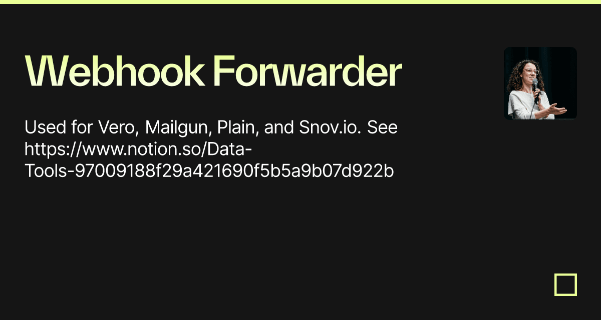 Webhook Forwarder - Codesandbox