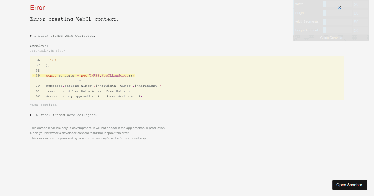 vanilla - Codesandbox