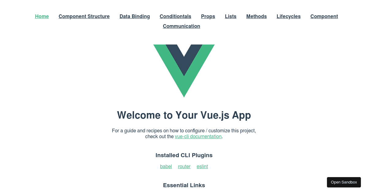 vue-by-example - Codesandbox