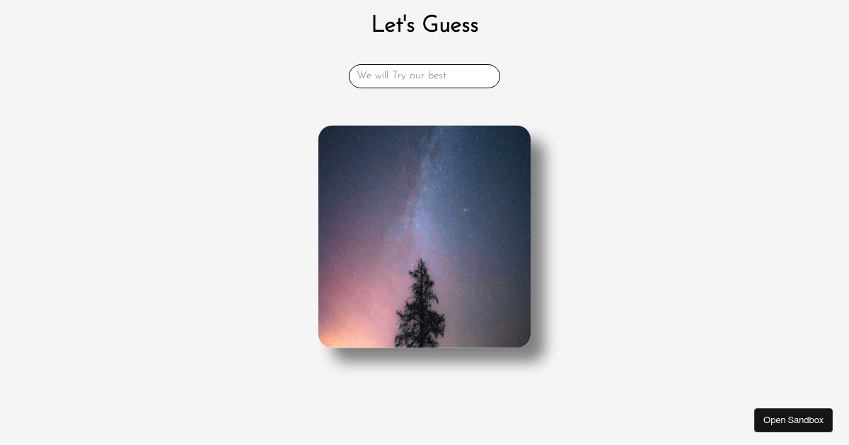 react - Codesandbox