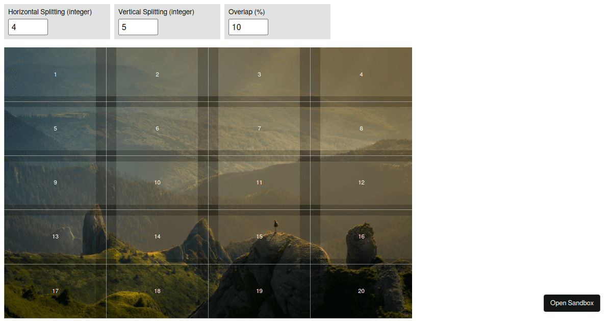 split-image-in-tiles - Codesandbox