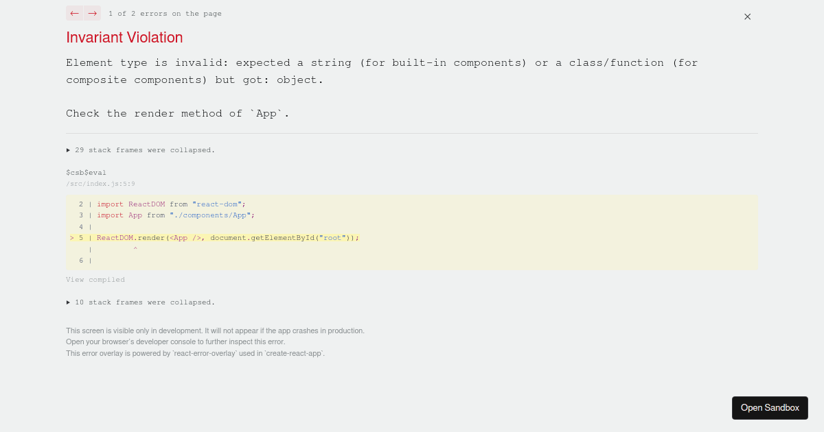 Mapping Components Practice (forked) - Codesandbox