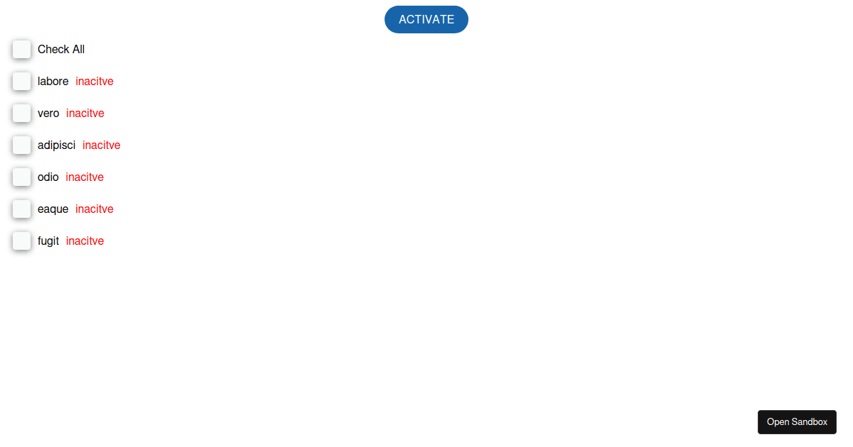 Checkbox (forked) - Codesandbox