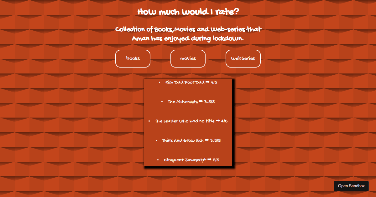 my - Codesandbox