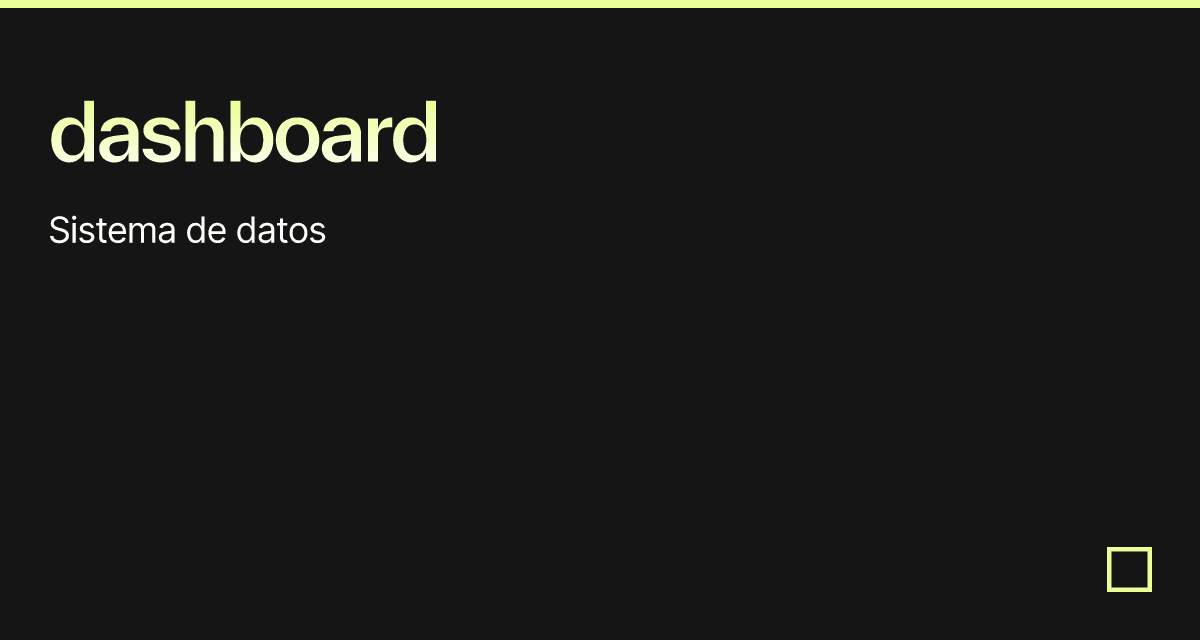 dashboard - Codesandbox