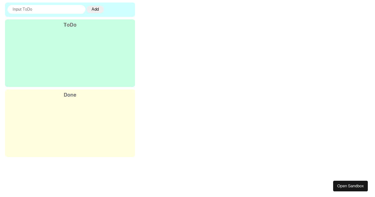 vanilla - Codesandbox