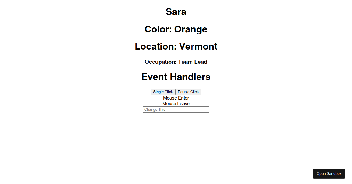 class-components - Codesandbox