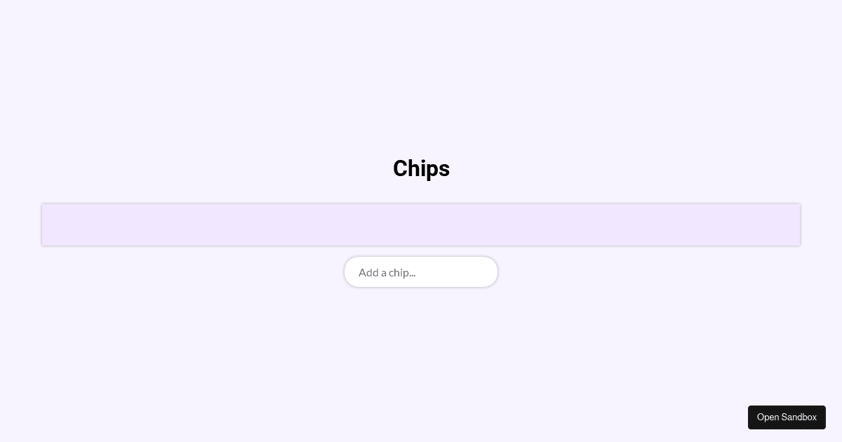 vanilla - Codesandbox
