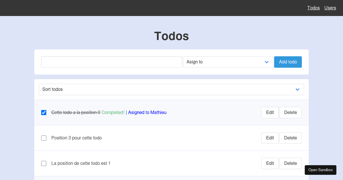 react - Codesandbox
