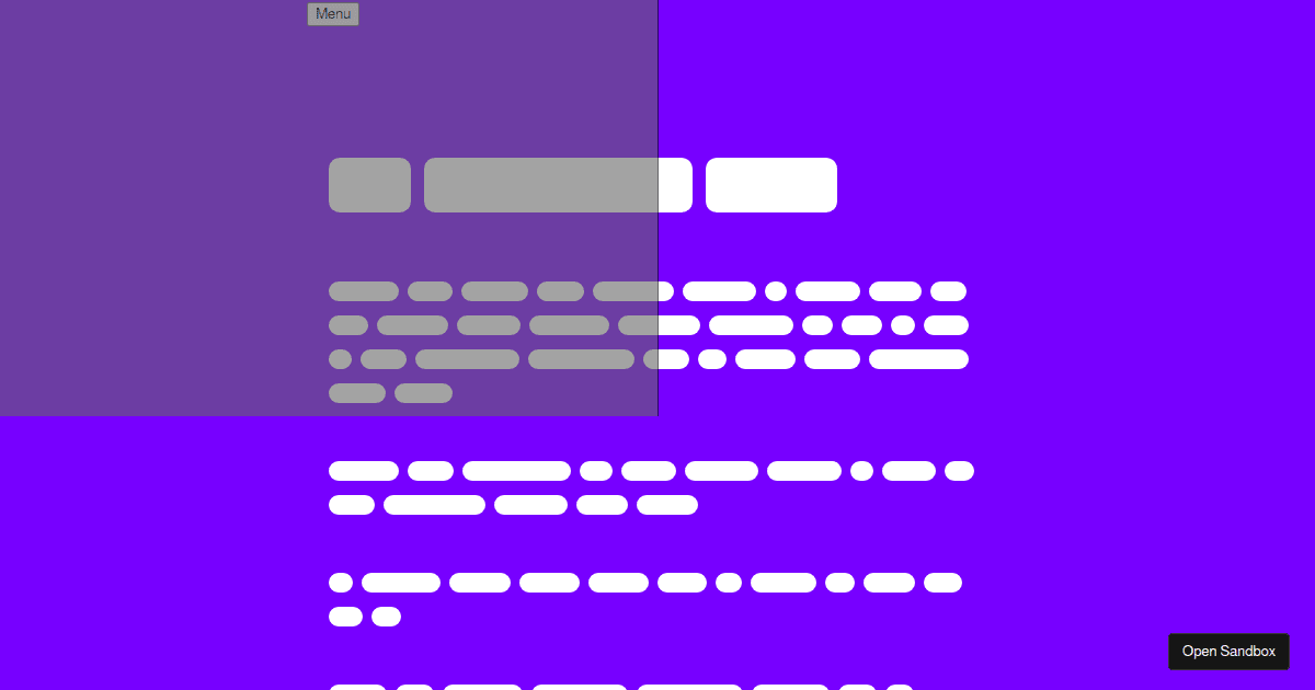 theme-ui framer motion RemoveScroll with menu - Codesandbox