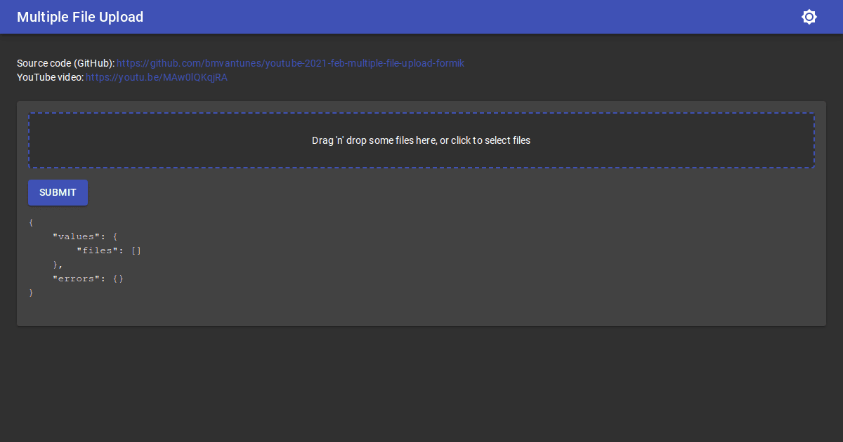 youtube-2021-feb-multiple-file-upload-formik-codesandbox