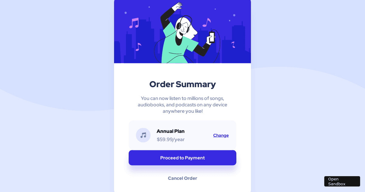 order-summary - Codesandbox