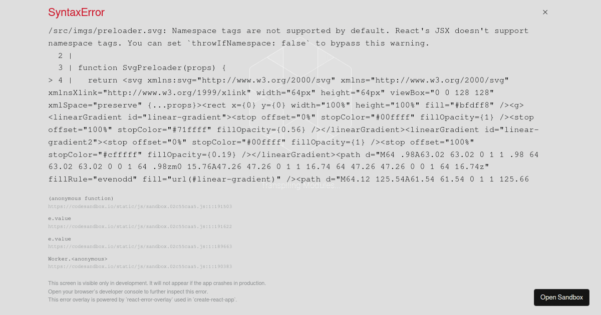 timeline - Codesandbox