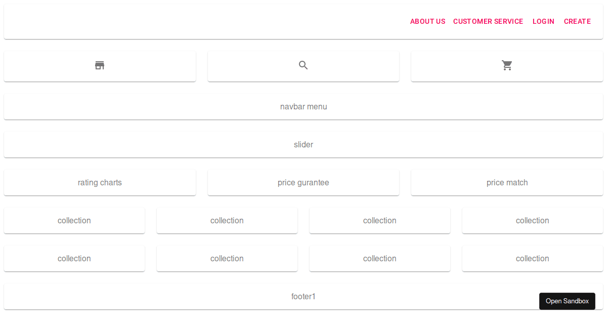 Material demo (forked) - Codesandbox