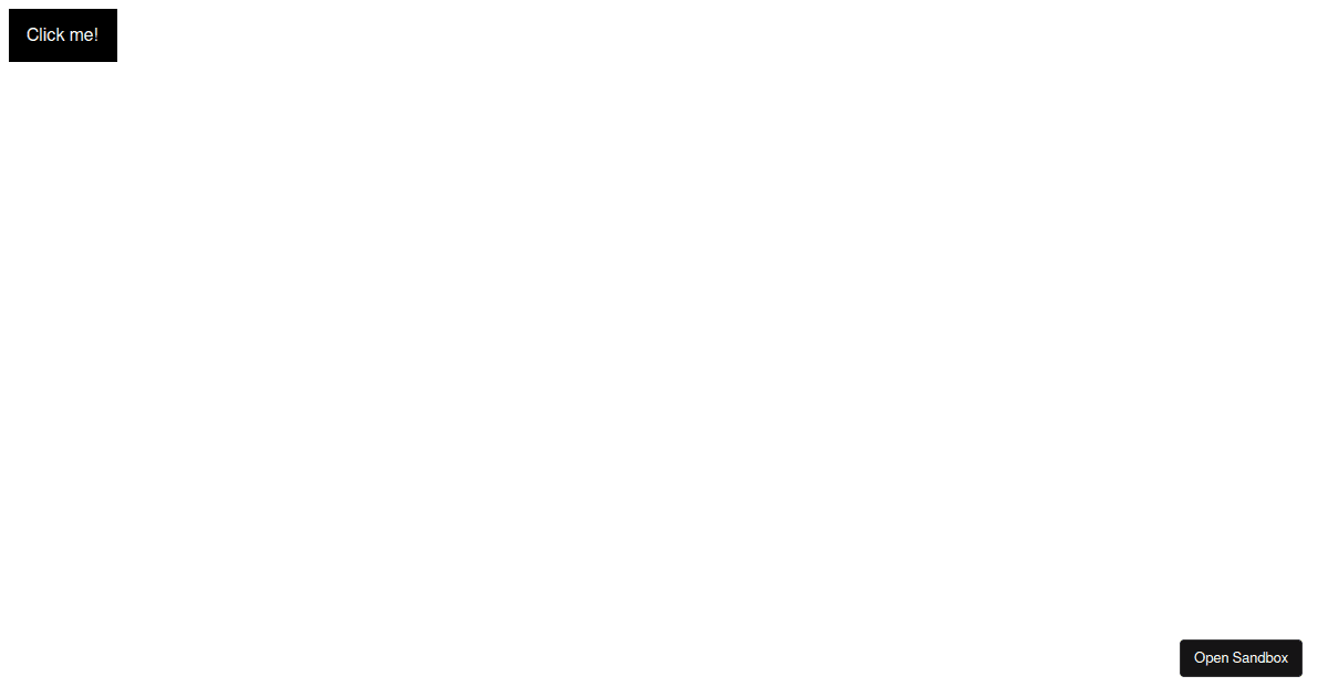 Basic usage - Codesandbox