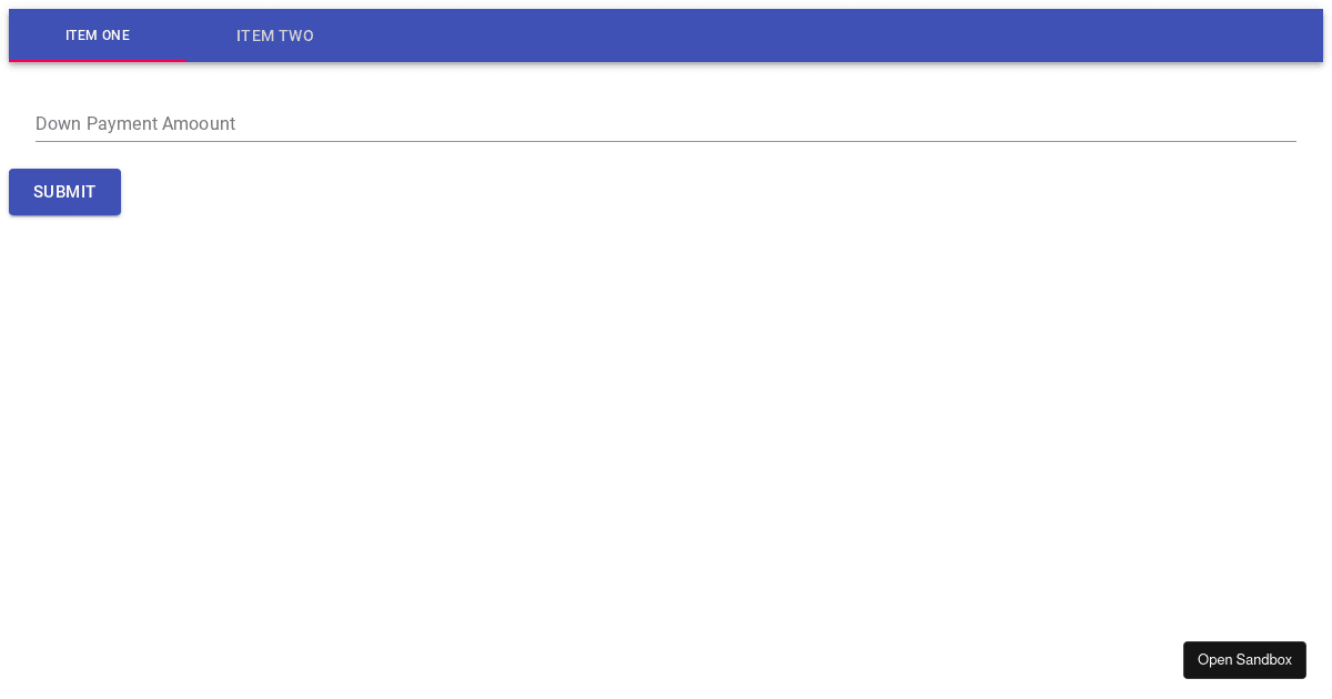 Tabs formik material ui - Codesandbox