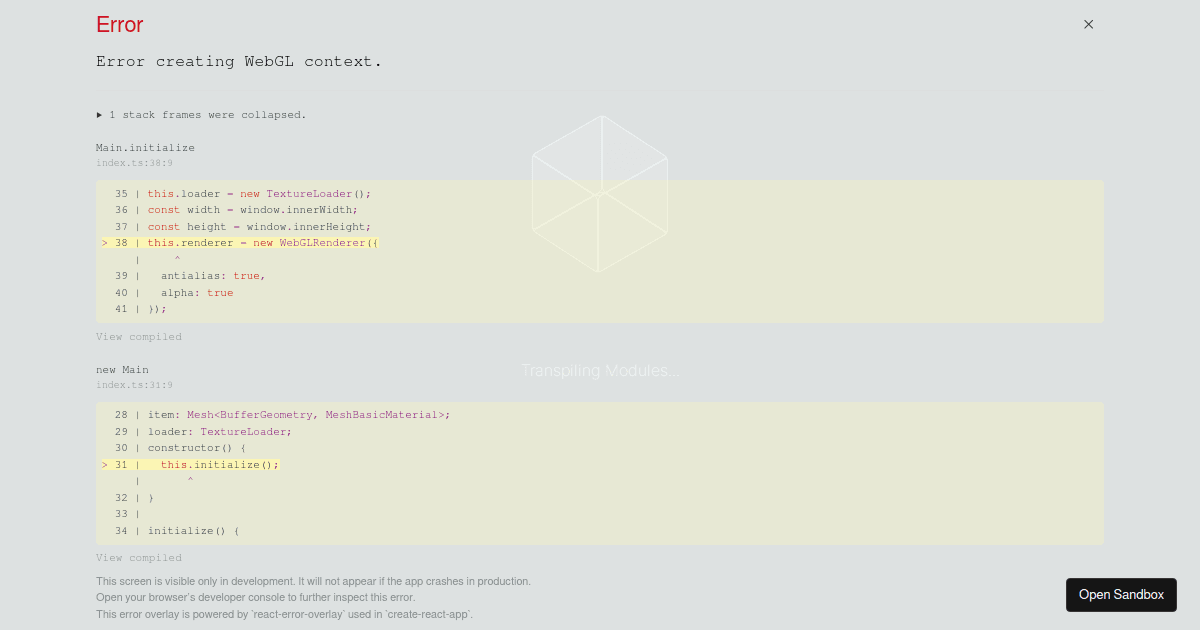 three.js customgeometry - Codesandbox