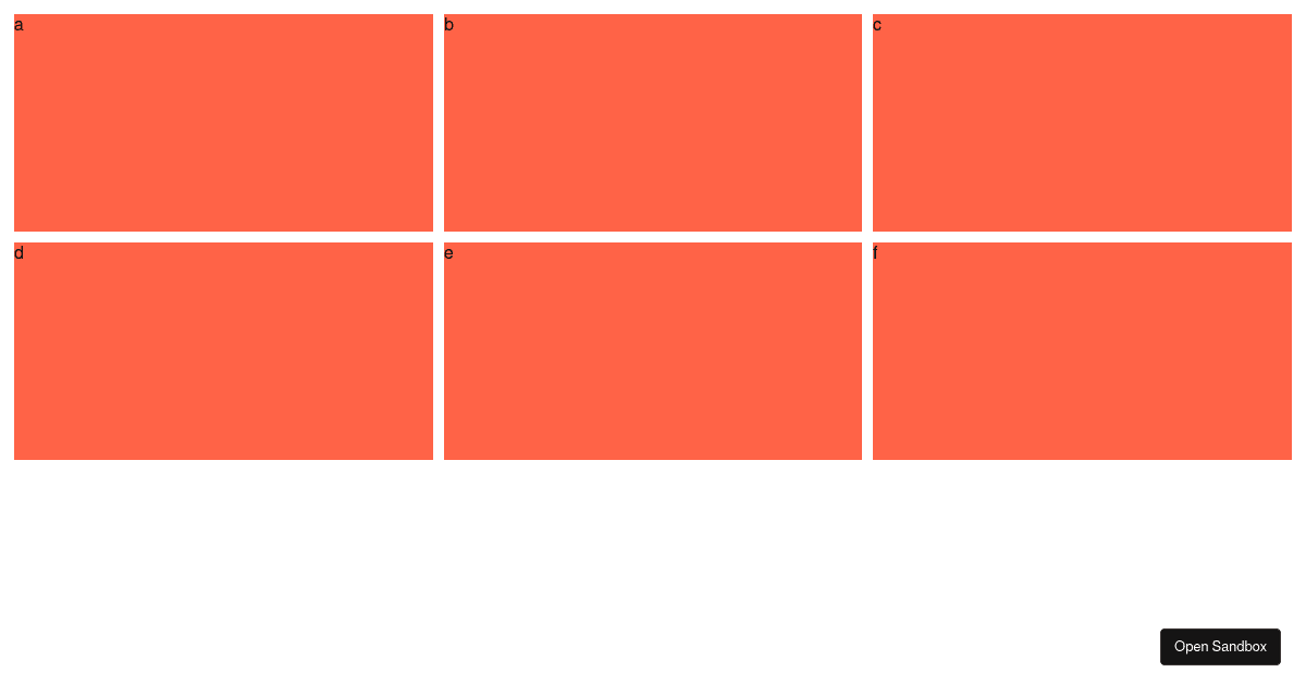 flex - Codesandbox