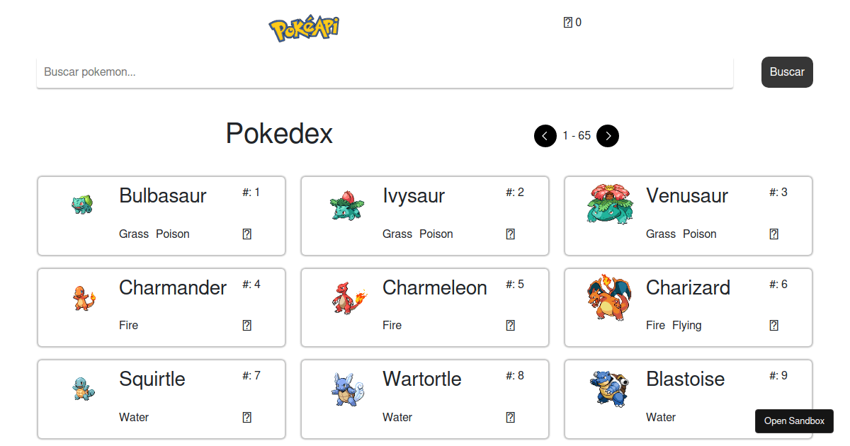 react - Codesandbox