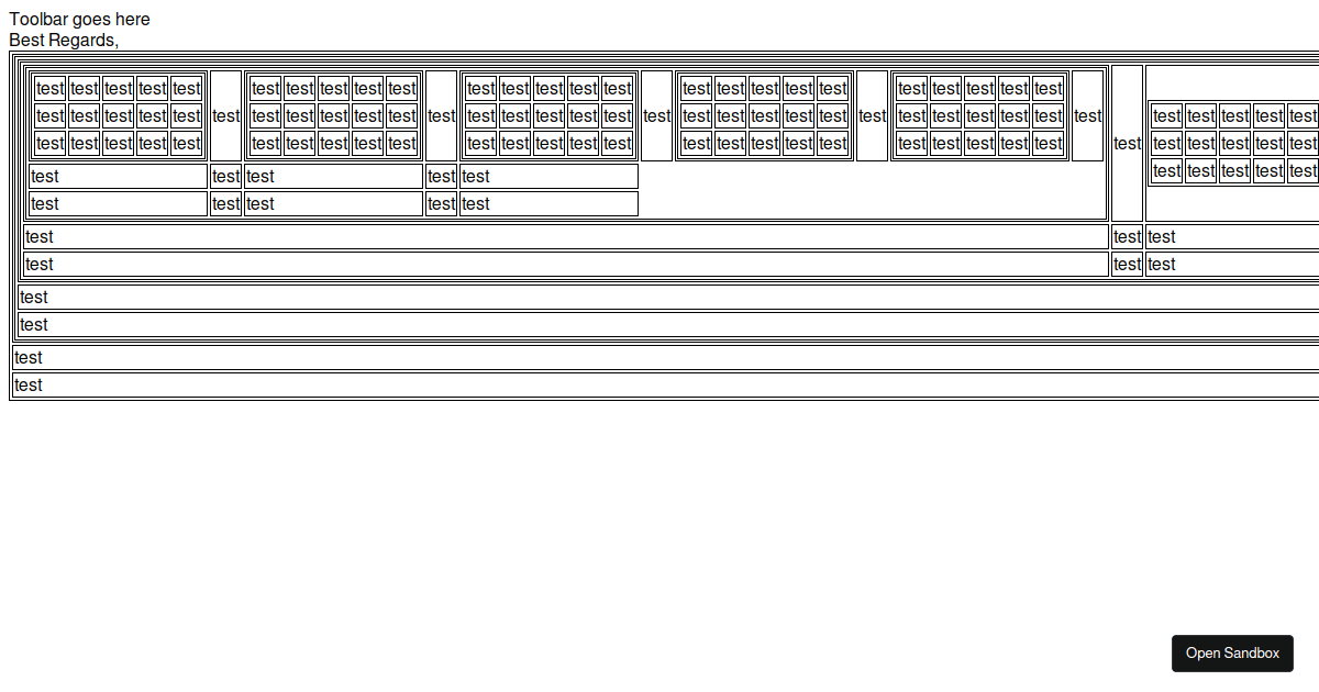 Slate.js deeply nested nodes Codesandbox