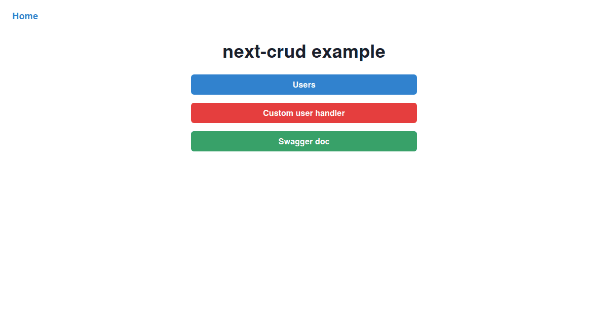 Next CRUD Example - Codesandbox