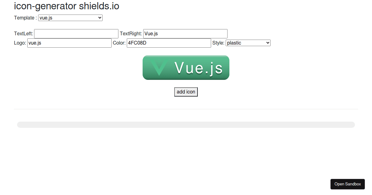 fake-icon-generator - Codesandbox