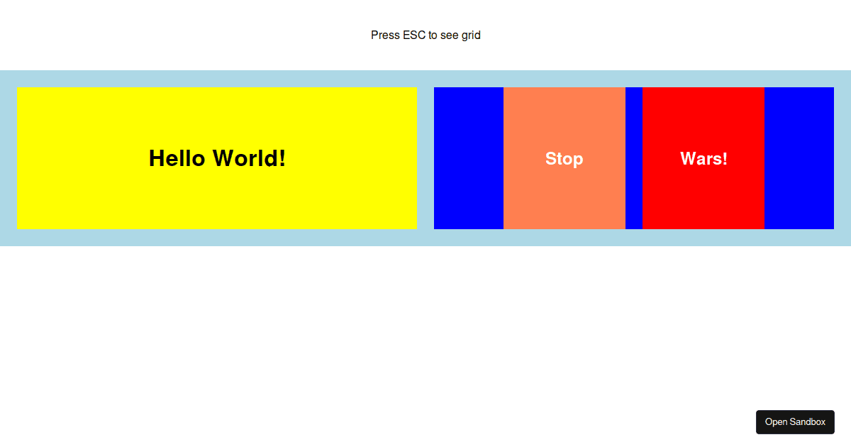 Basic Sandbox - Codesandbox