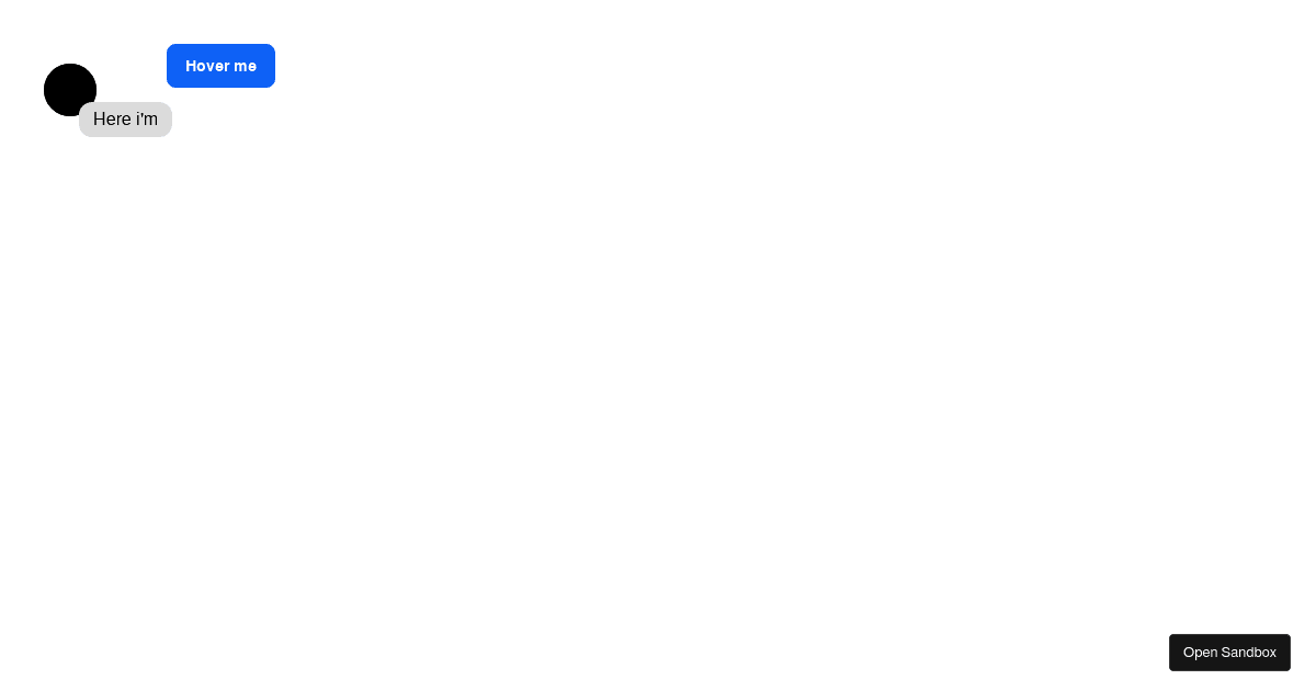CSS transition & Animation - Codesandbox