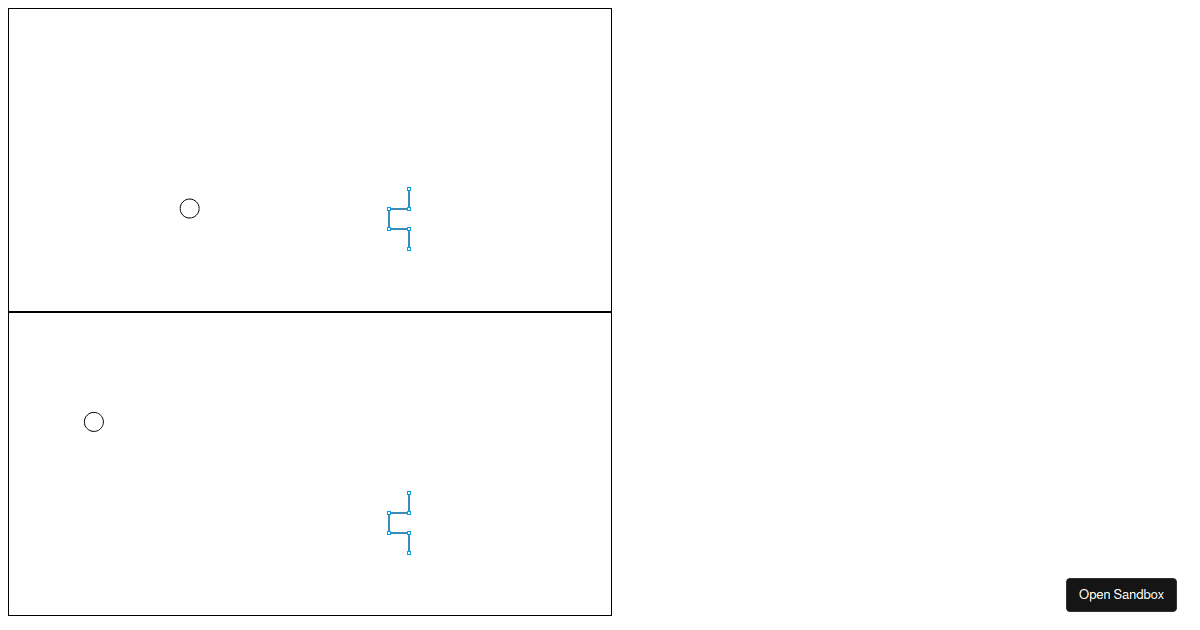 Rapier multiple instances codesandbox