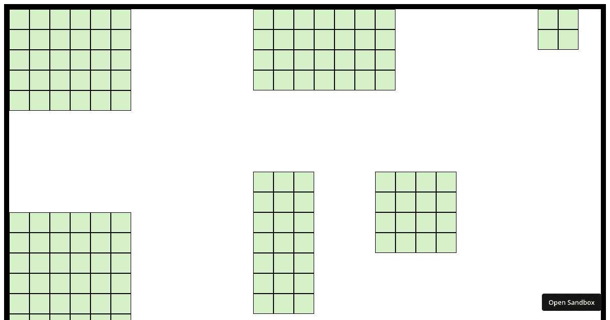 Flexible Masonry Layout (more similar to Frectangles) - Codesandbox
