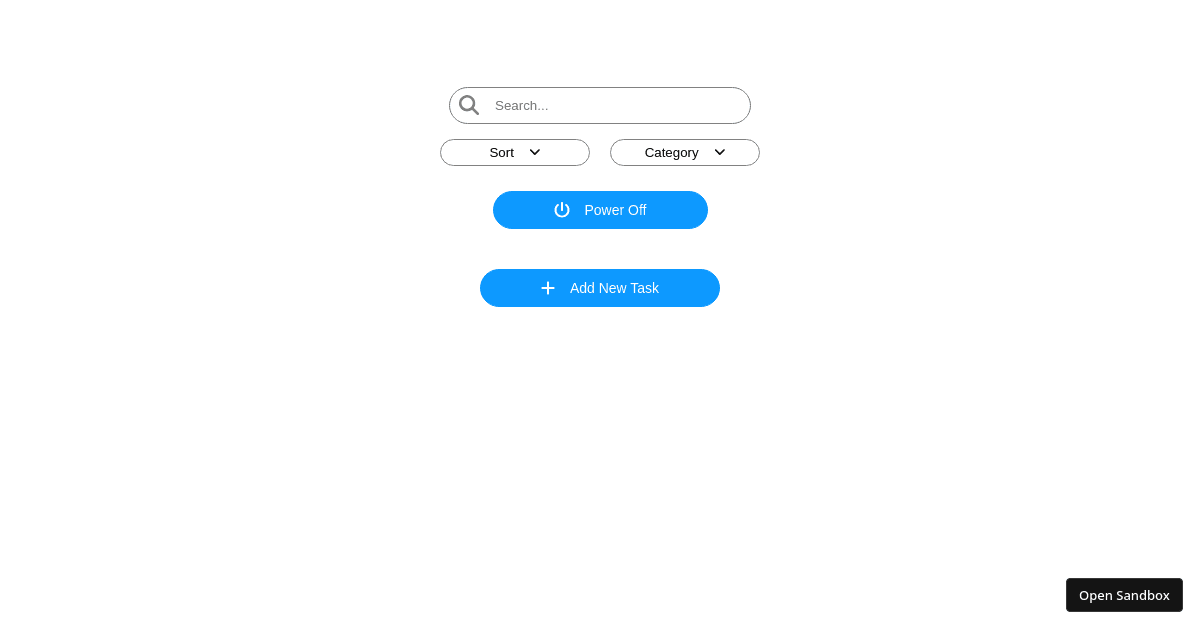Todo App - Codesandbox