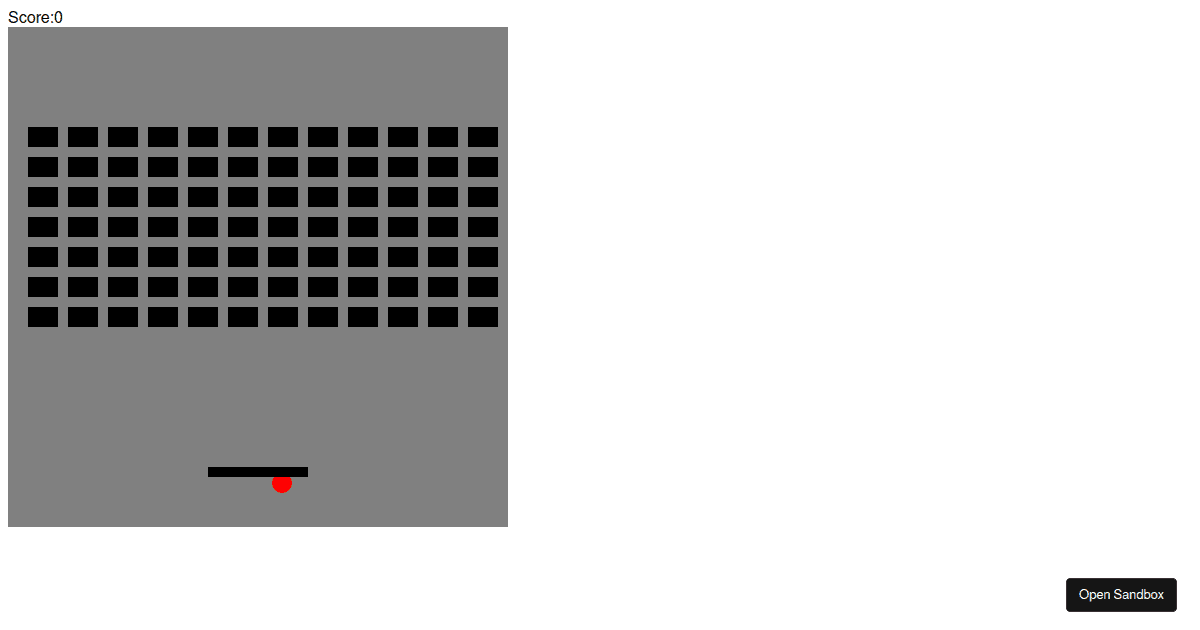 Ping Pong Game Codesandbox