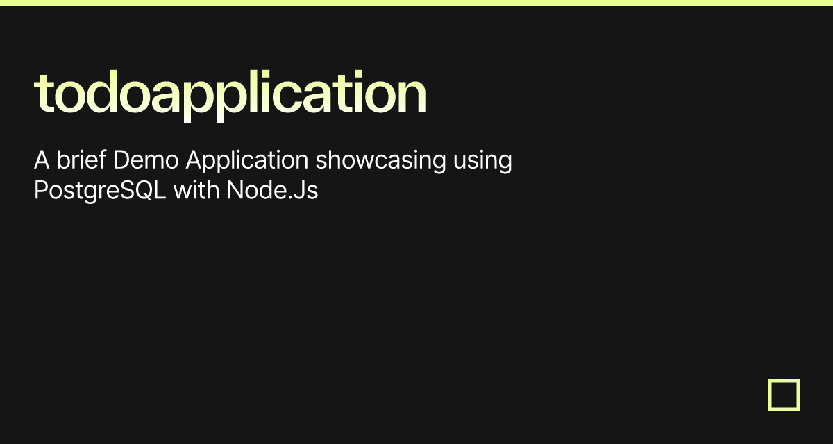 todoapplication - Codesandbox