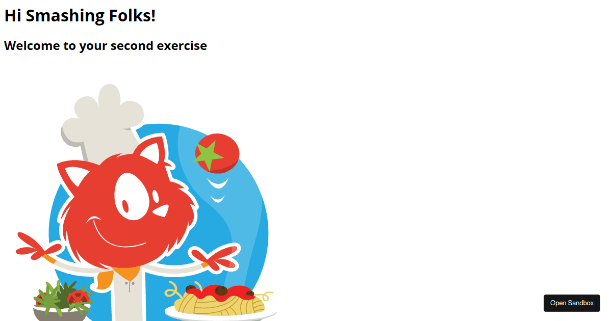 Exercise 2 - Codesandbox
