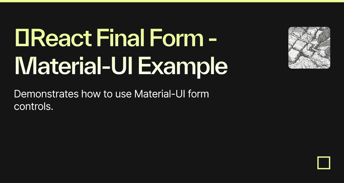 react-final-form-material-ui-example-codesandbox