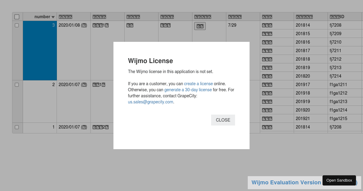 richnco restricted data - Codesandbox