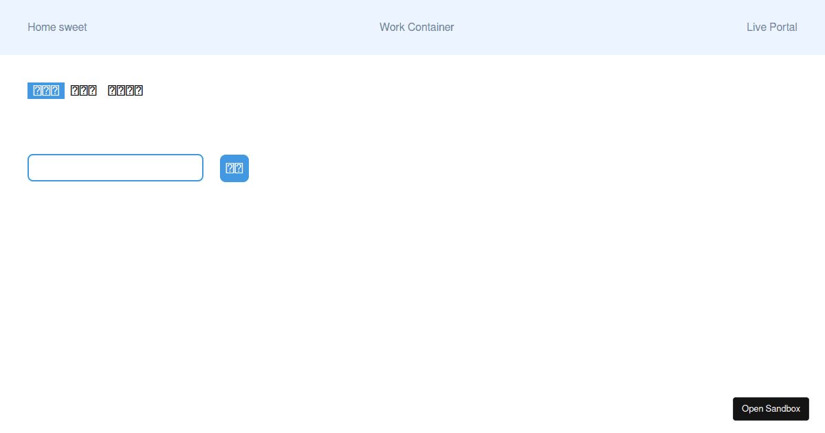 Tailwind Css and React (forked) - Codesandbox