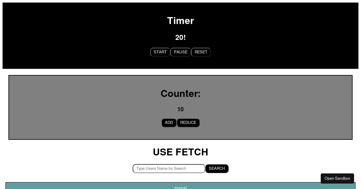 react-with-use-of-custom-hooks - Codesandbox