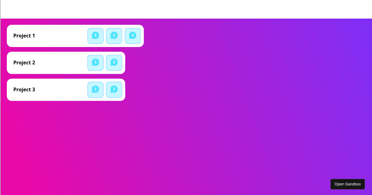 Framer Motion border radius layout issue Codesandbox