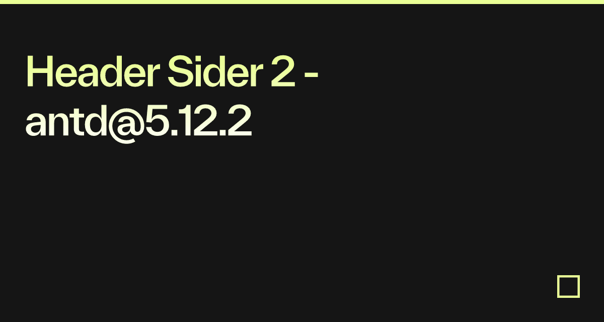 Header Sider 2 - antd@5.12.2 - Codesandbox