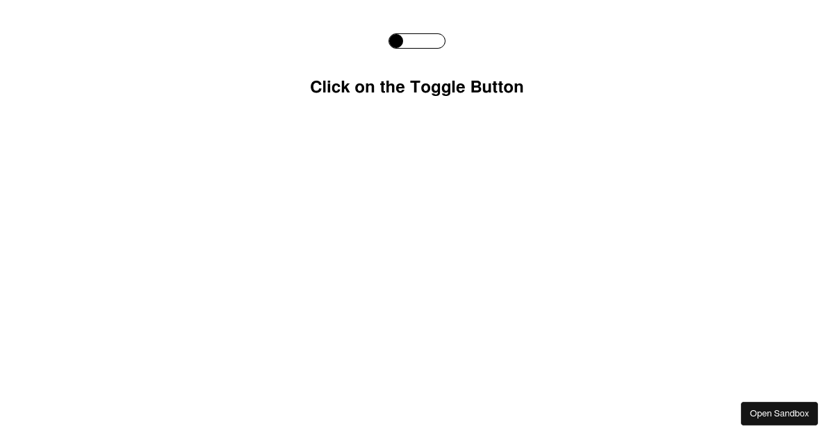 Toggle mode (forked) - Codesandbox