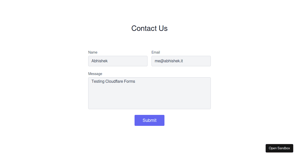 contact-us form (Tailwind-CSS) (forked) - Codesandbox