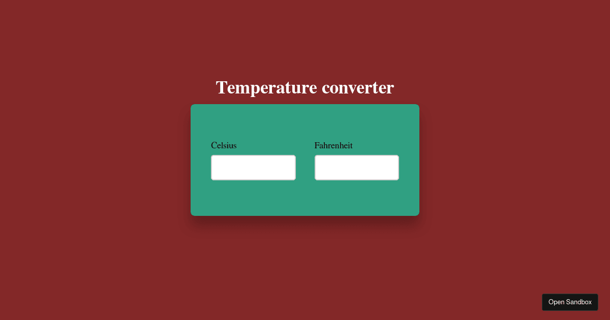 static - Codesandbox