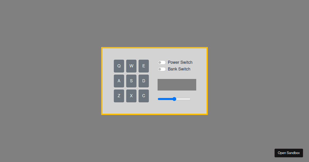 fccdrummachine_app Codesandbox